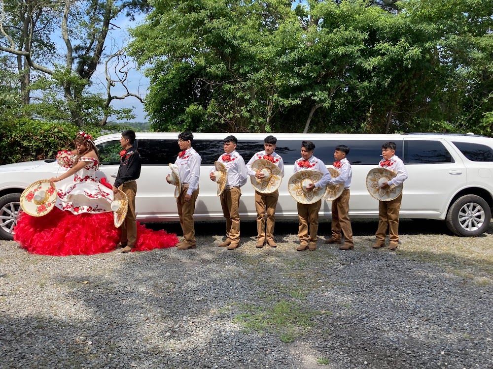 The image showcases a stylish SUV, likely used for a special event or ceremony, highlighting the luxurious transportation options offered by RPD Limousine Service. This vehicle is perfect for clients looking to enhance their experience at public events with comfort and elegance.